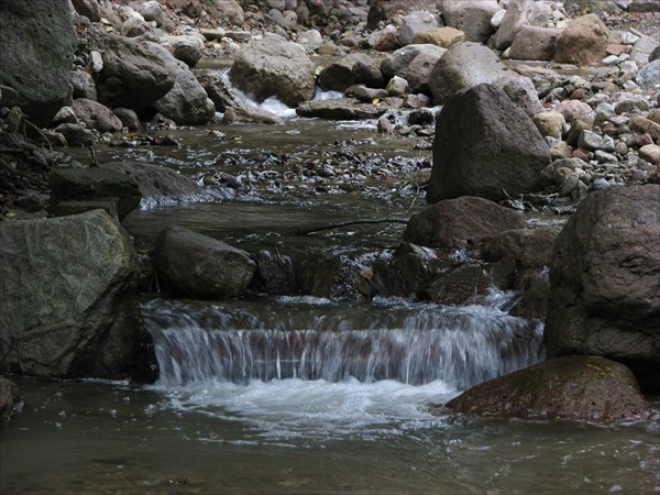 Дорога на Чегемские водопады